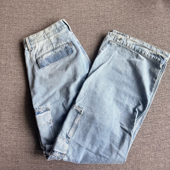 DENIM FORUM The '90s Millie Hi-rise Cargo Jean - Picture 4 of 11